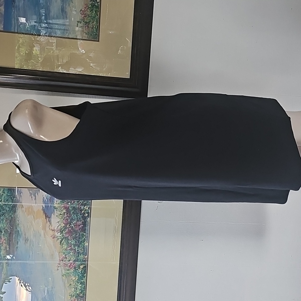 Adidas Rib Tank Dress Women Black Size 2X